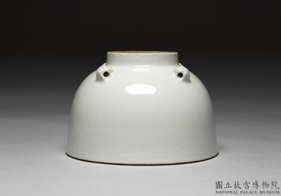 图片[2]-Jar with four ears (incl. metal inner liner), Jingdezhen ware, white glaze, Qing dynasty (1644-1911)-China Archive